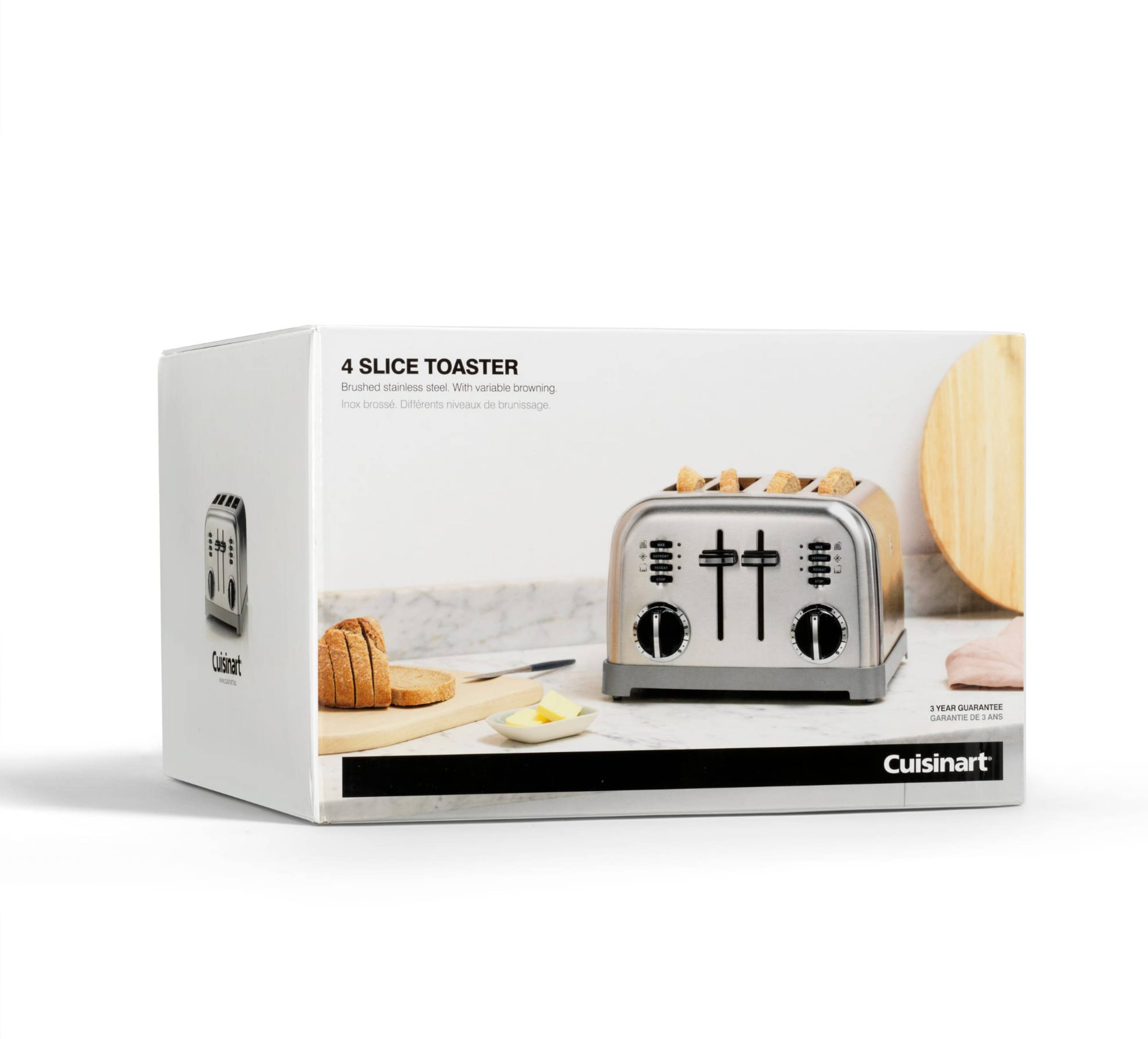 Toaster avec 4 fentes