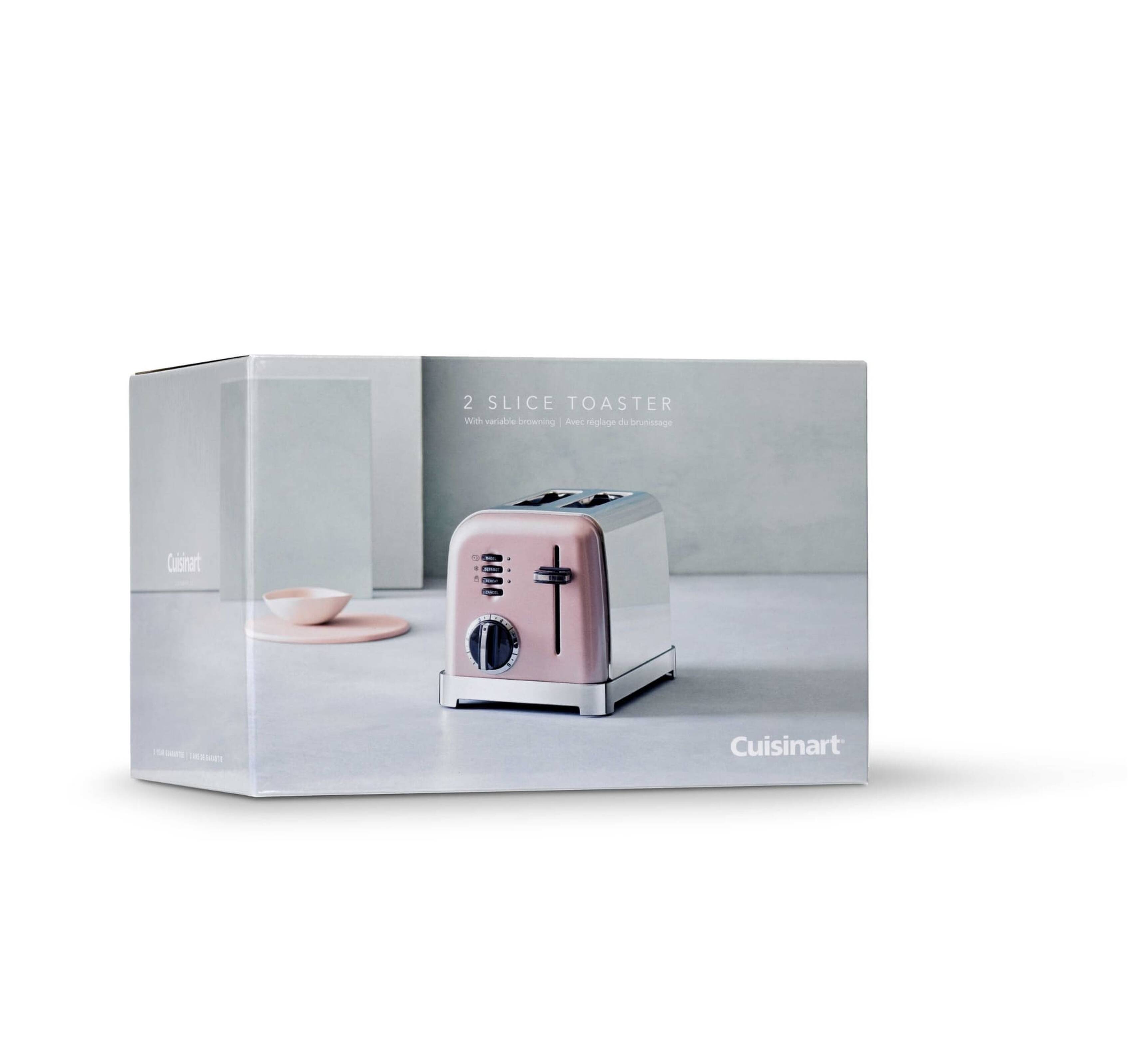 Toaster avec 2 Tranches Rose