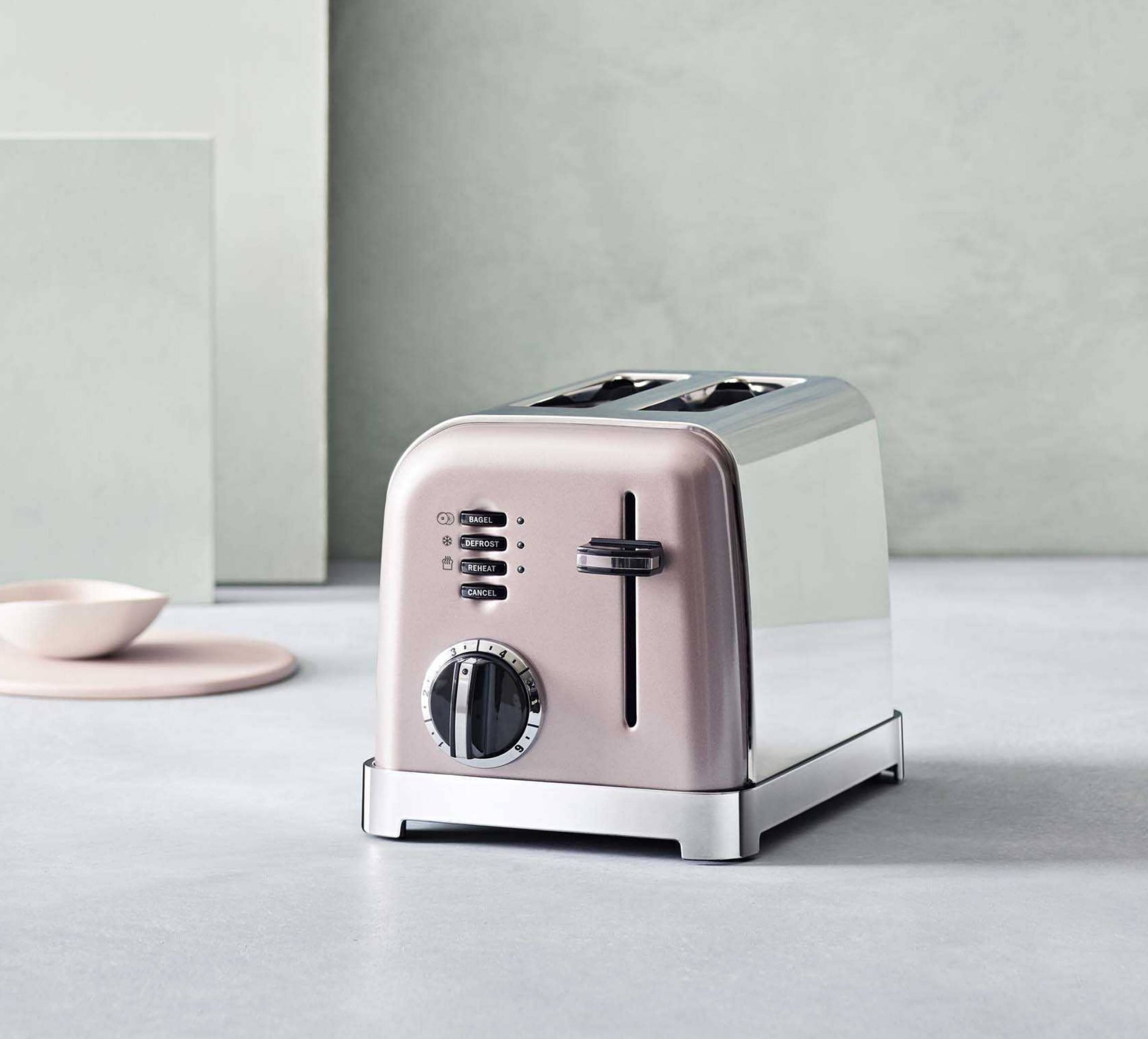 Toaster avec 2 Tranches Rose
