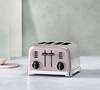 Toaster avec 4 Tranches Rose