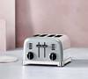 Toaster avec 4 Tranches Vert