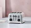 Toaster avec 4 Tranches Vert