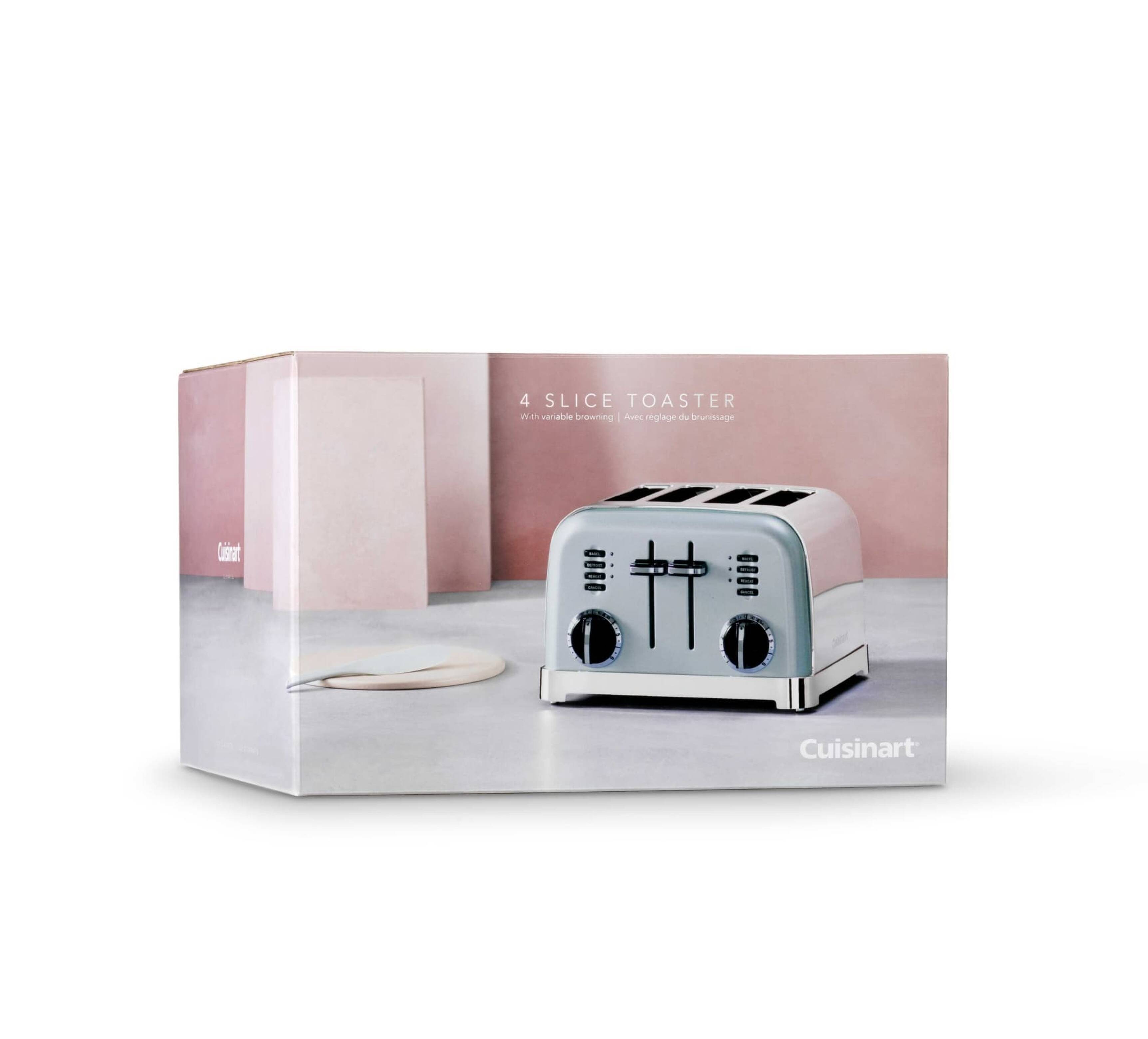 Toaster avec 4 Tranches Vert