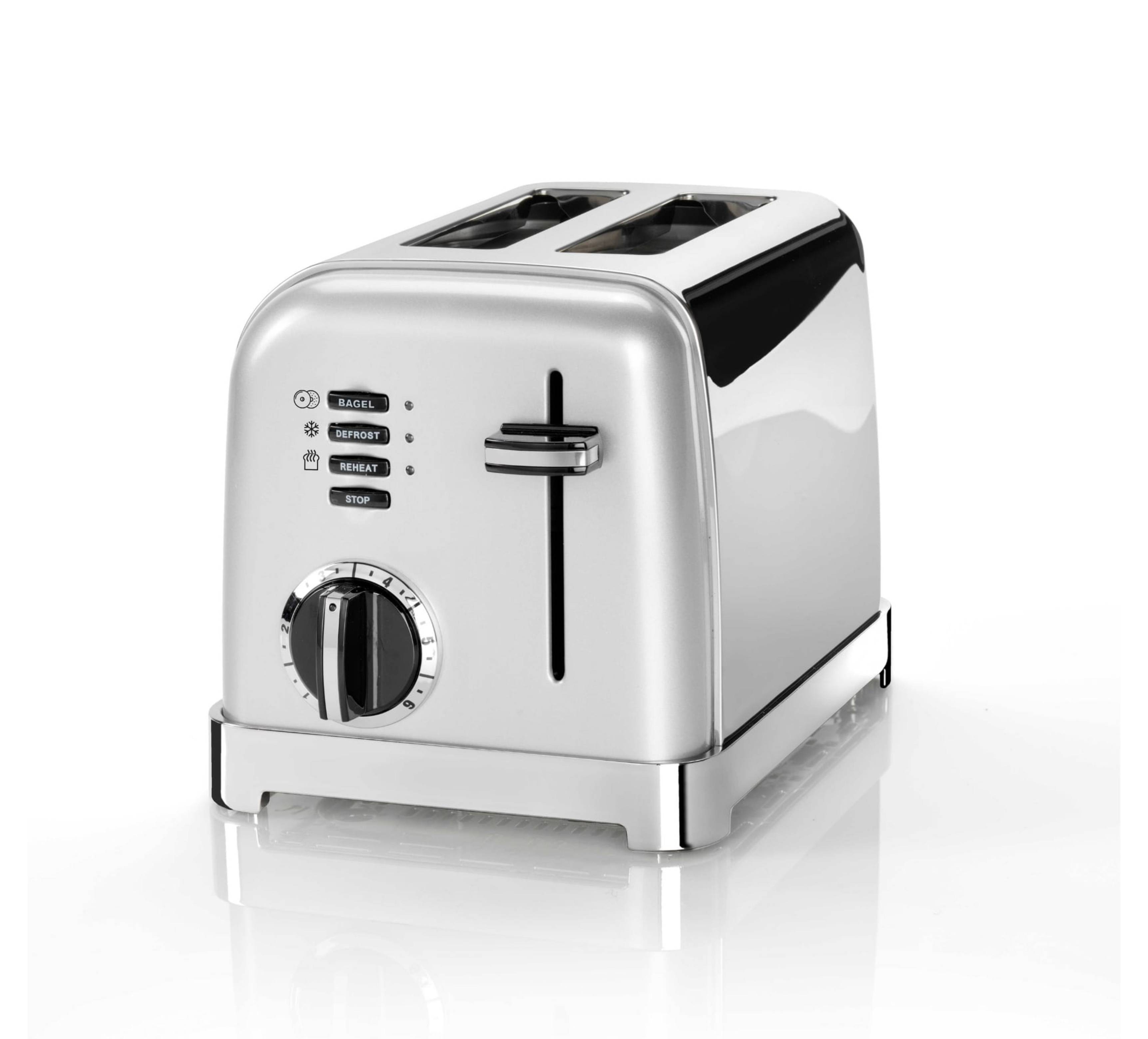 Toaster zweifach Perlgrau