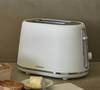 Toaster 2 Fentes Blanc Cassé
