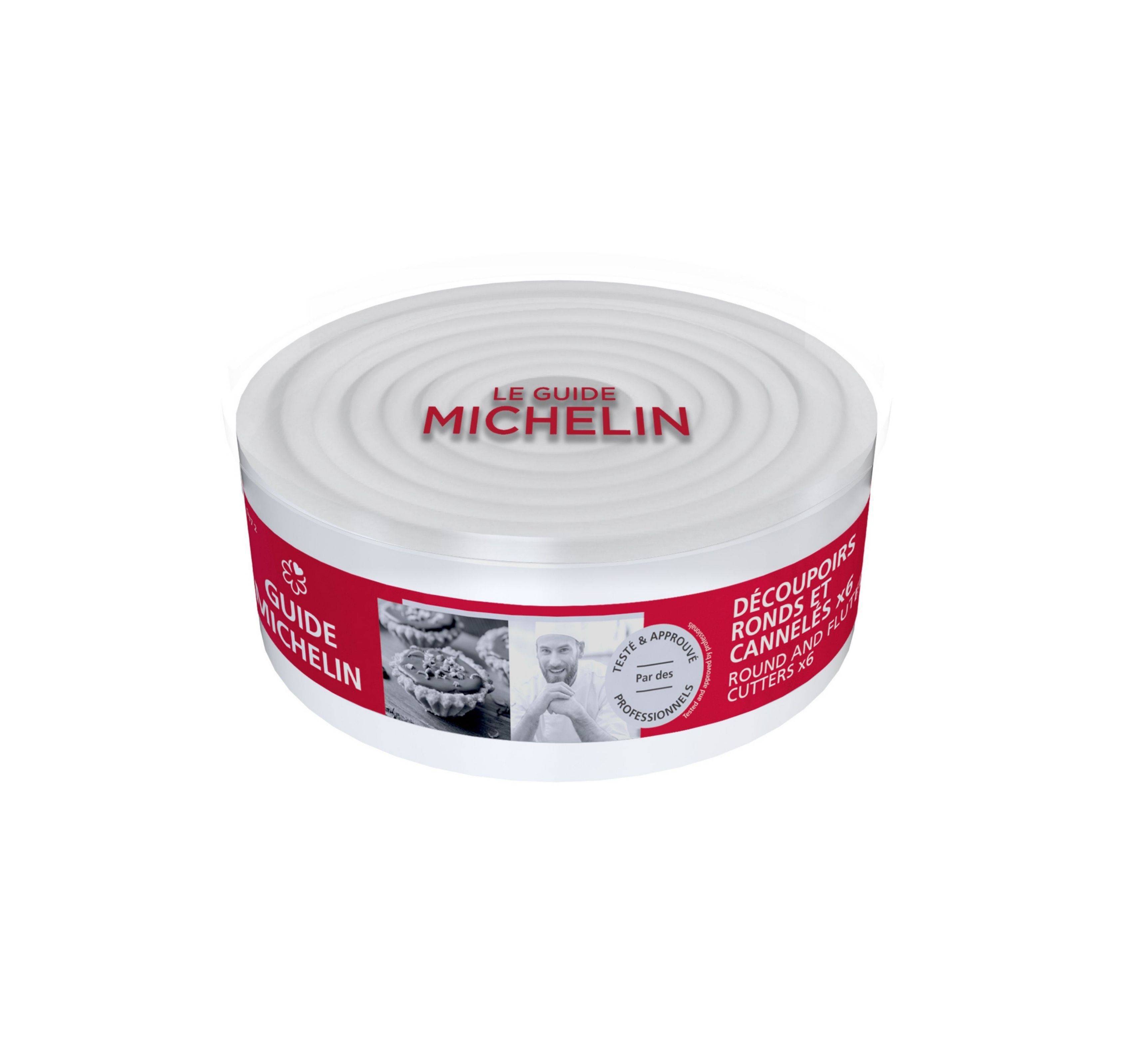 Découpoirs ronds cannelés 6 pcs