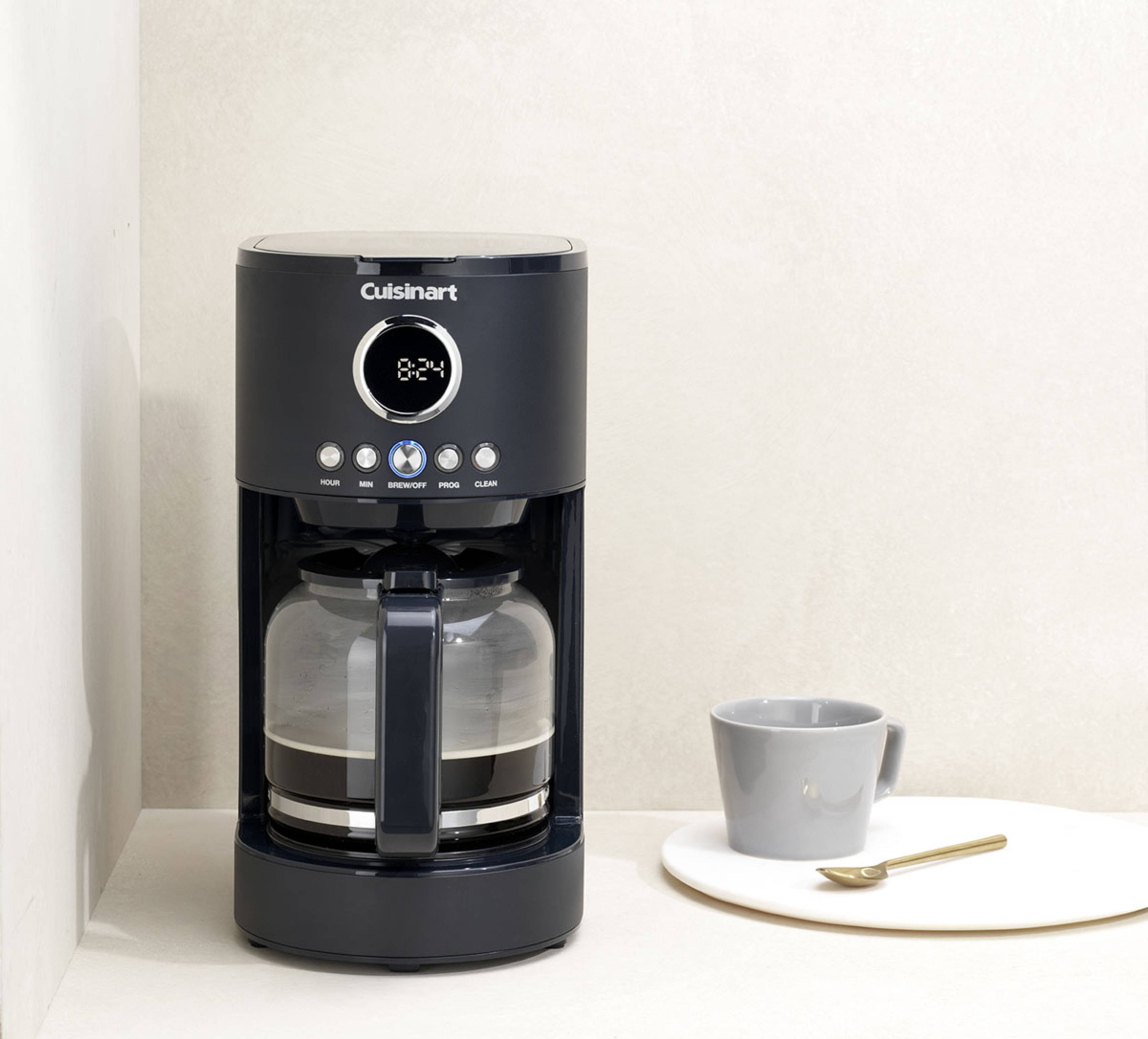 Cafetière filtre, gris anthracite