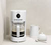 Cafetière filtre, blanc cassé