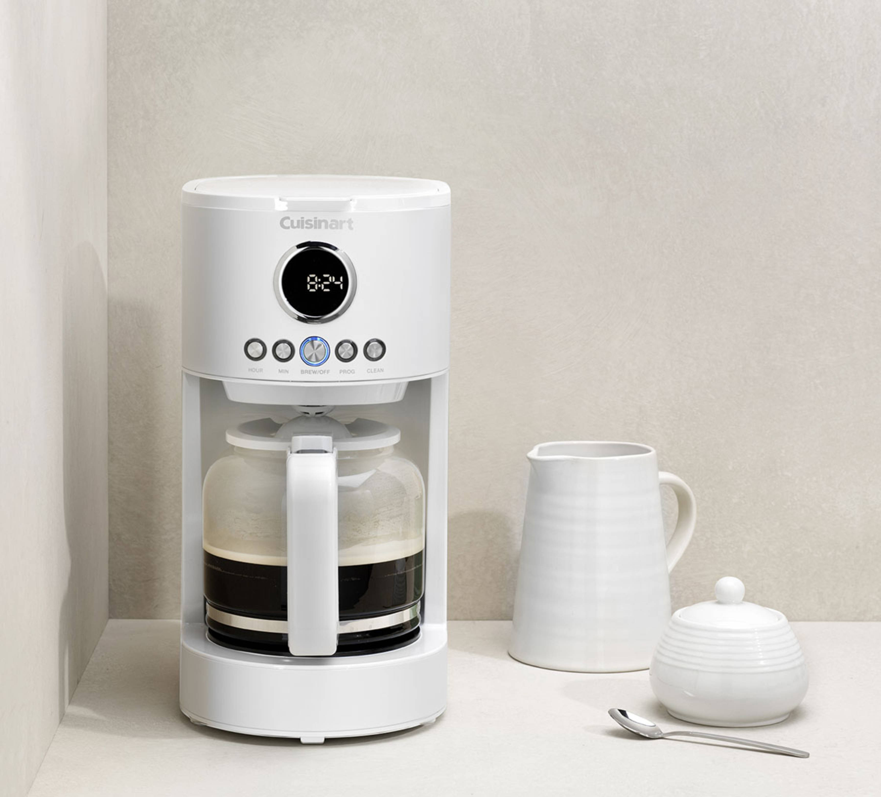 Filterkaffeemaschine weiss