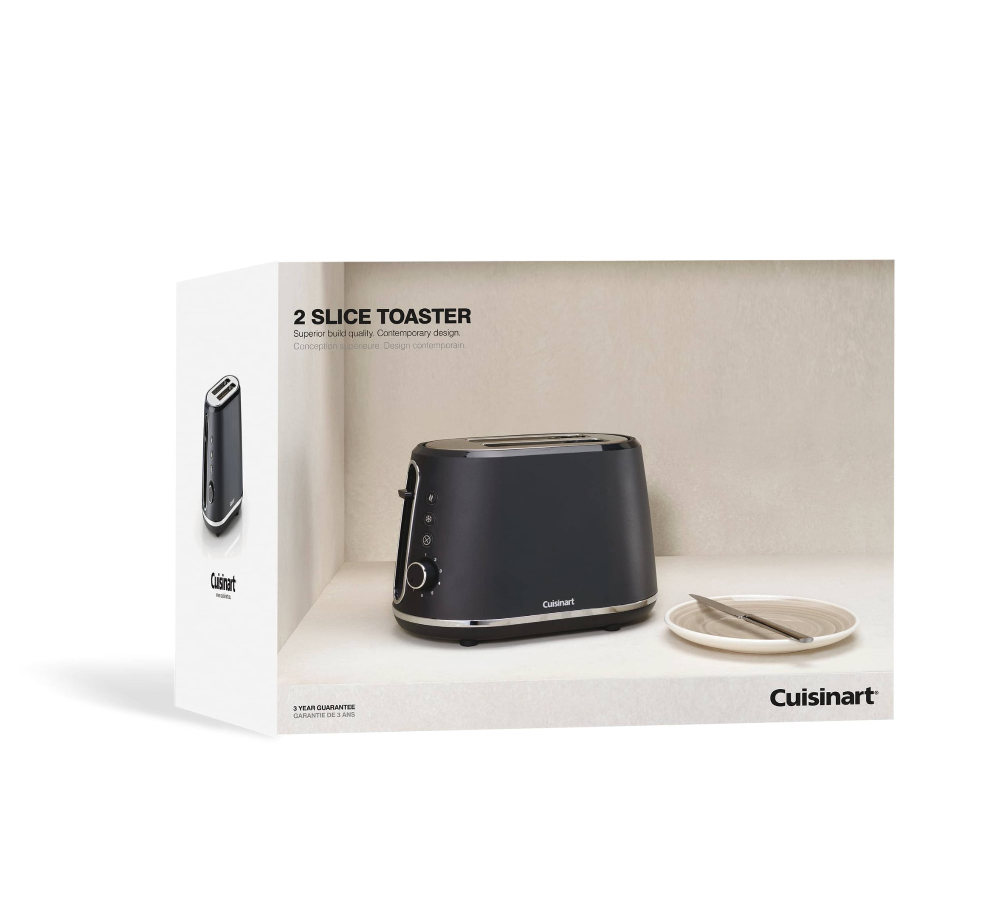 Toaster Zweifach Anthrazit