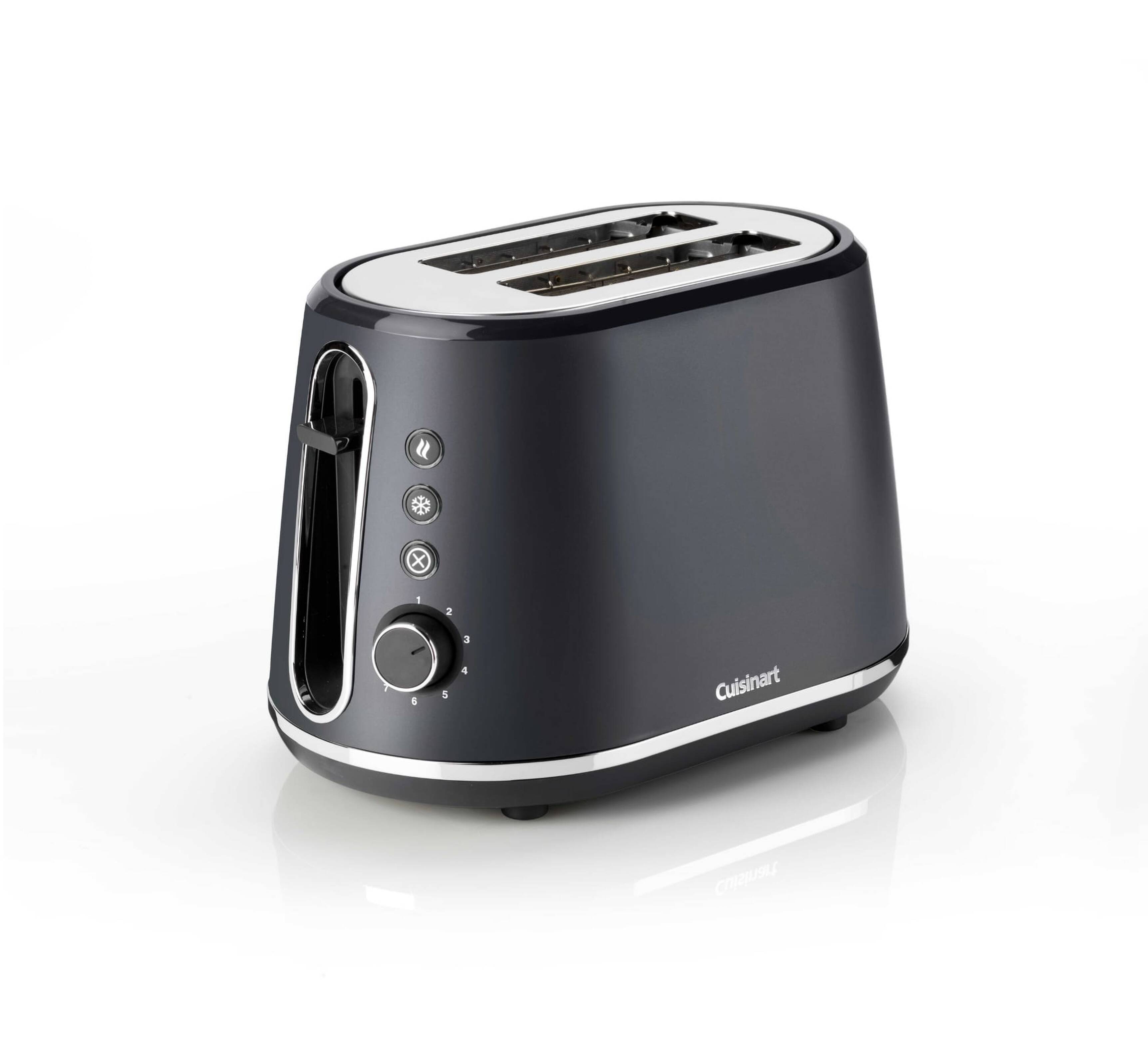 Toaster Zweifach Anthrazit