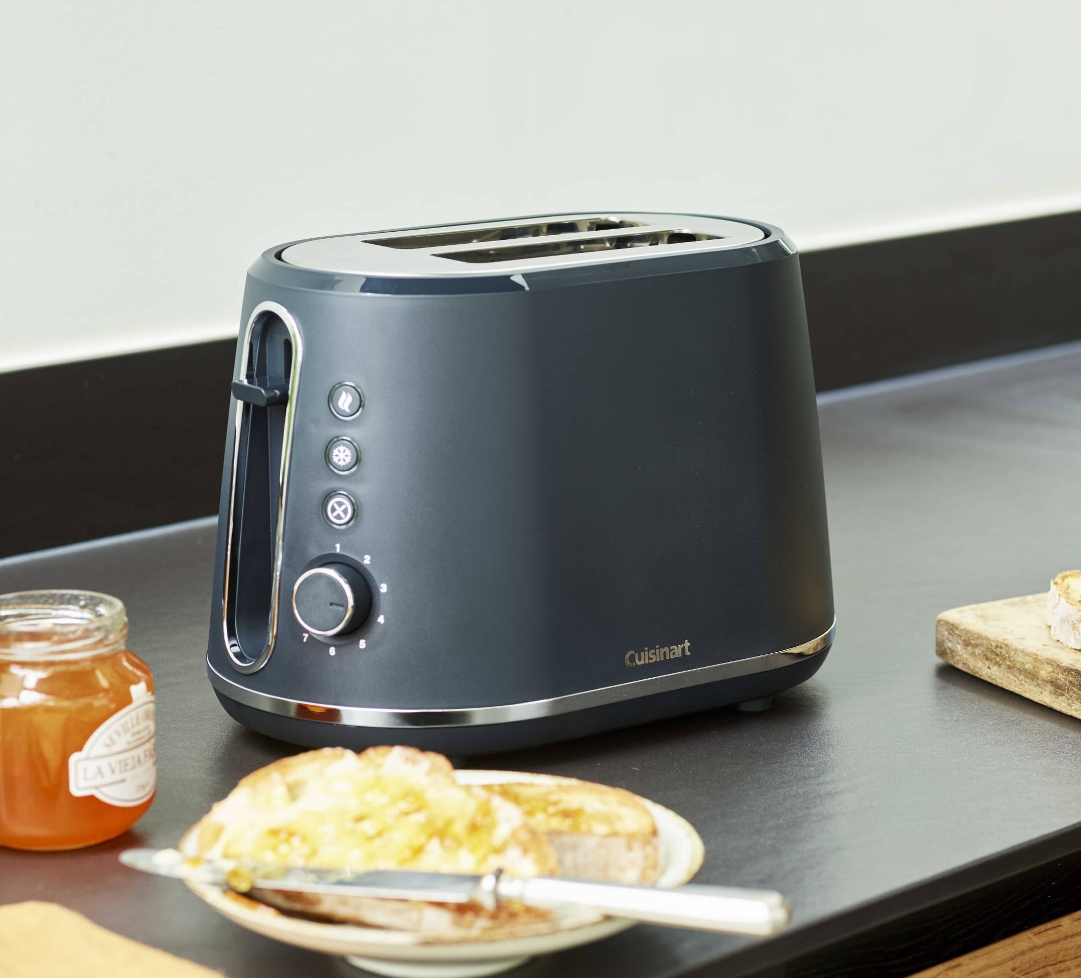 Toaster Zweifach Anthrazit