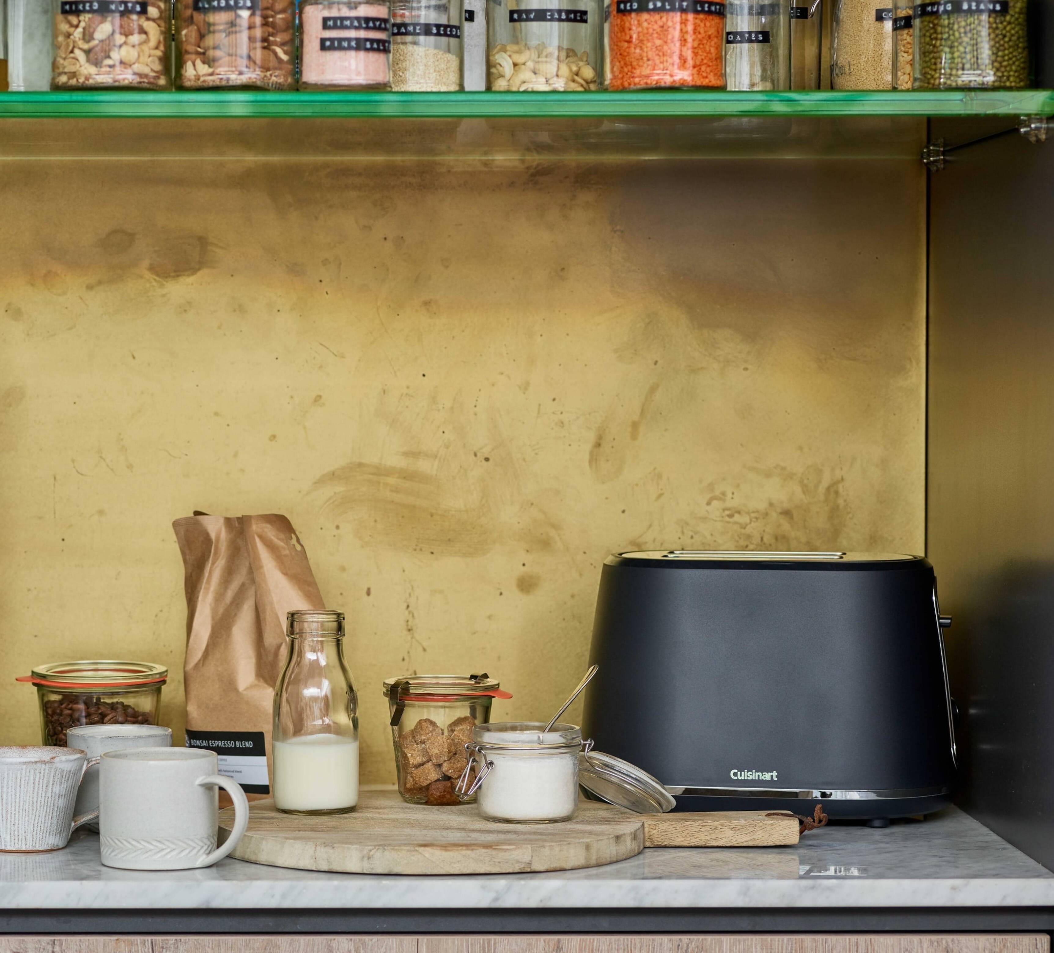 Toaster Zweifach Anthrazit