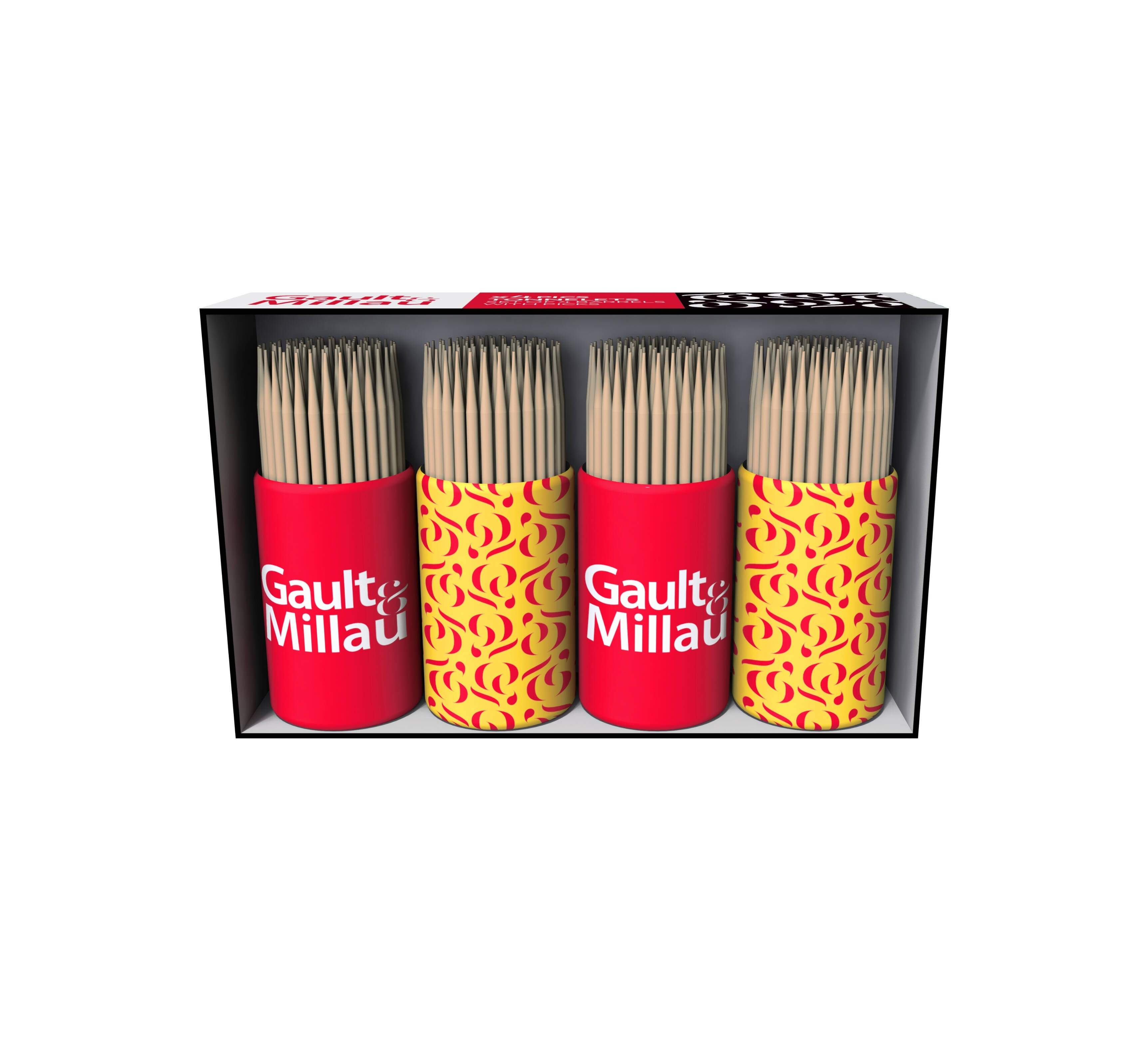 Zahnstocher 4er Packung