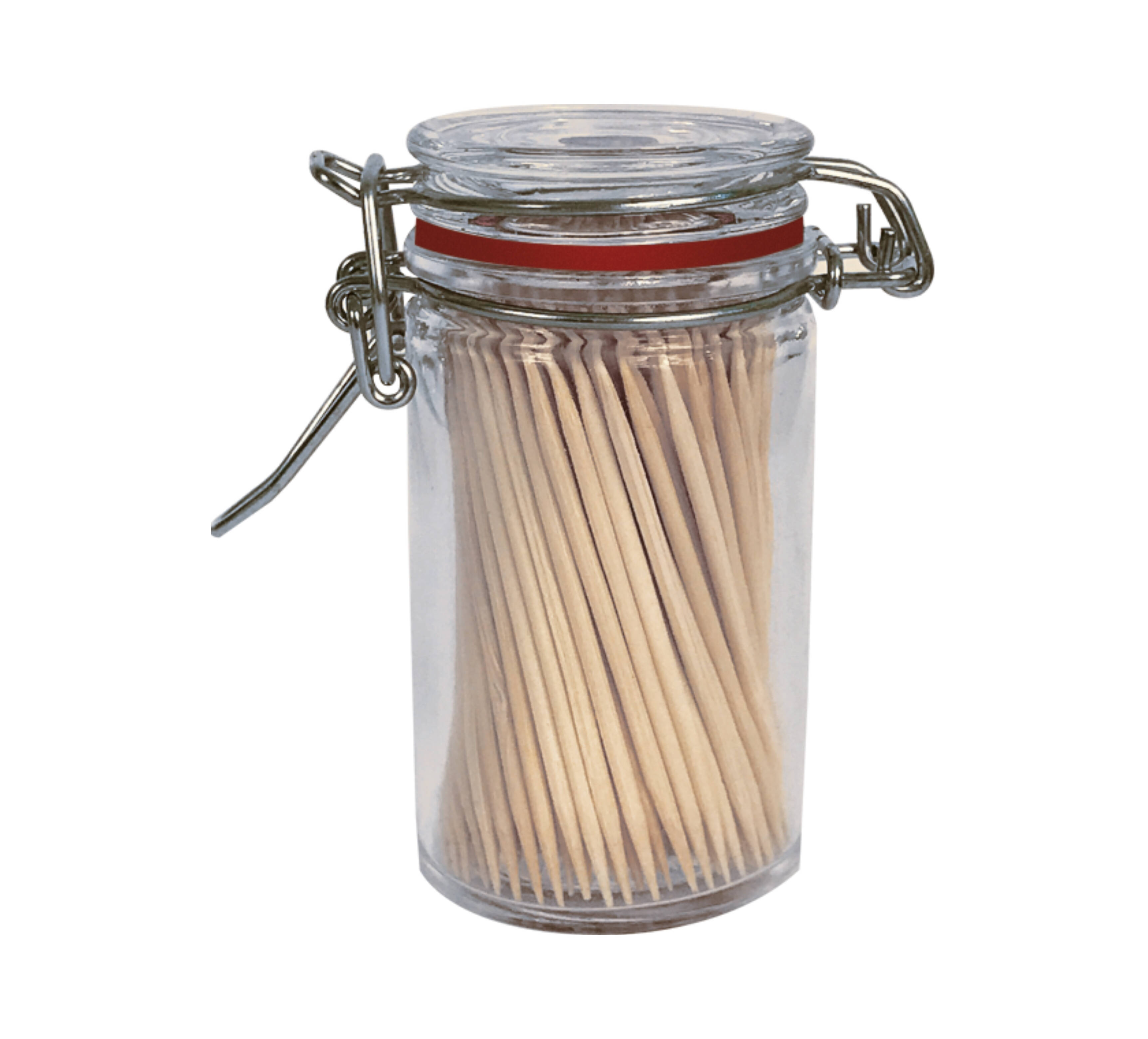 Zahnstocher im Glässchen