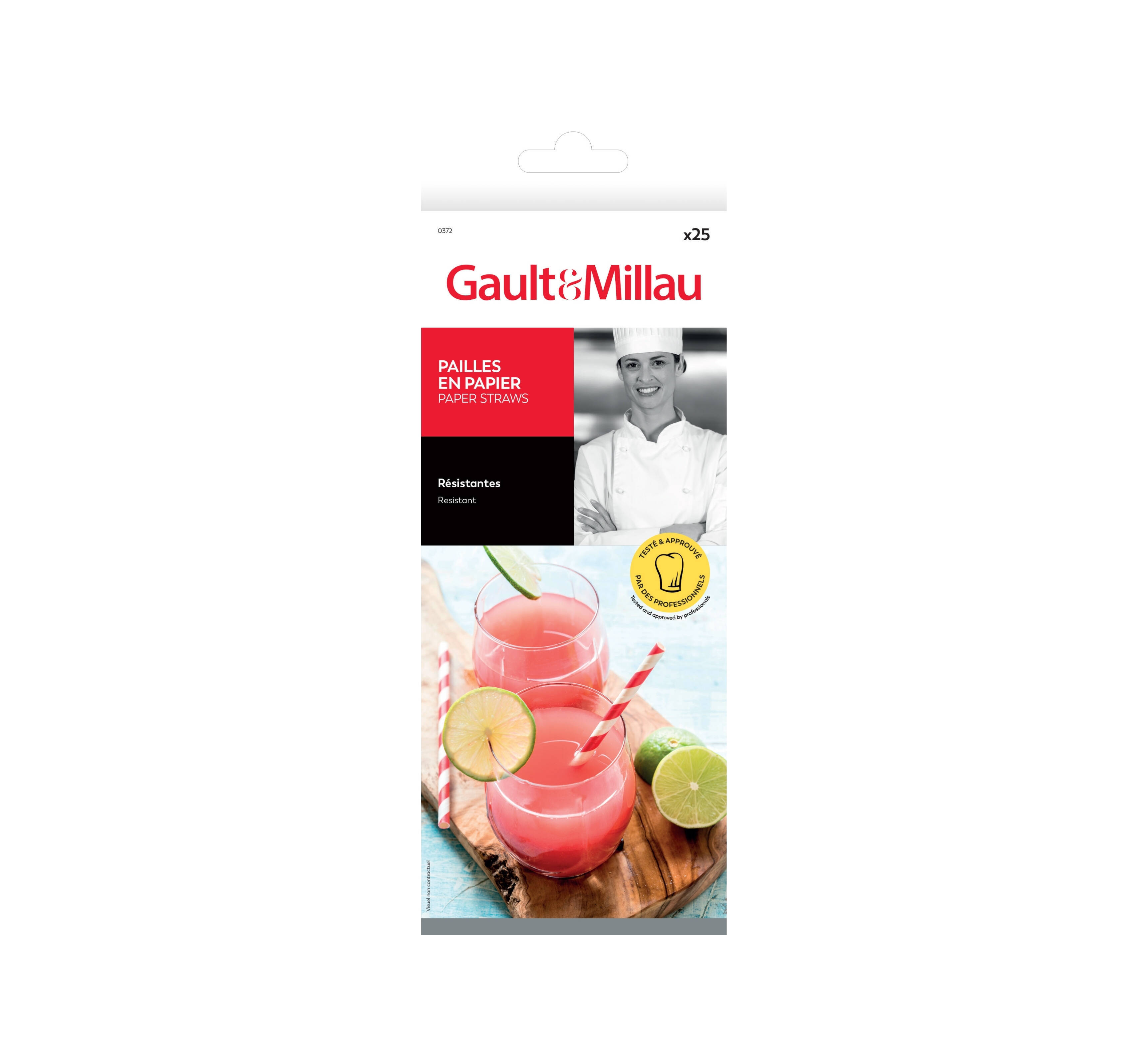 Pailles en papier 25 pcs
