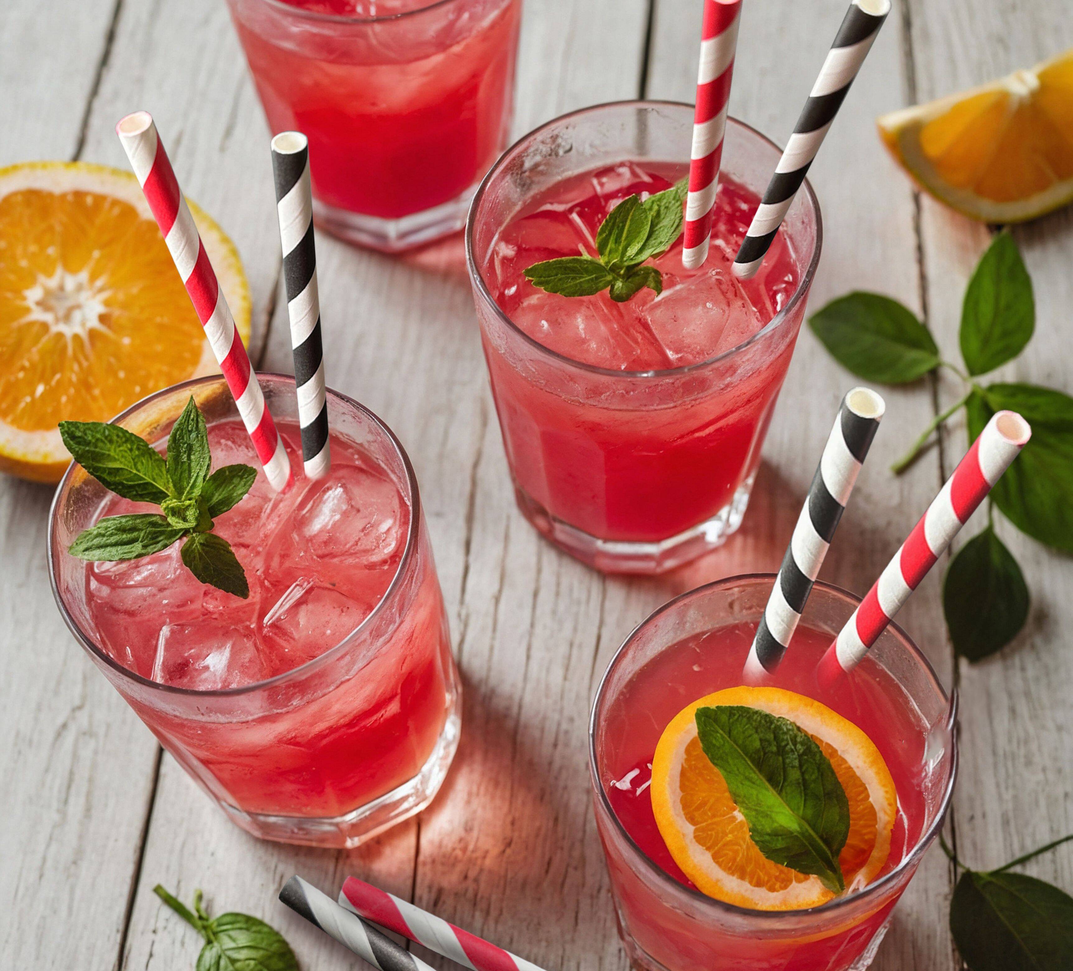 Pailles en papier 25 pcs