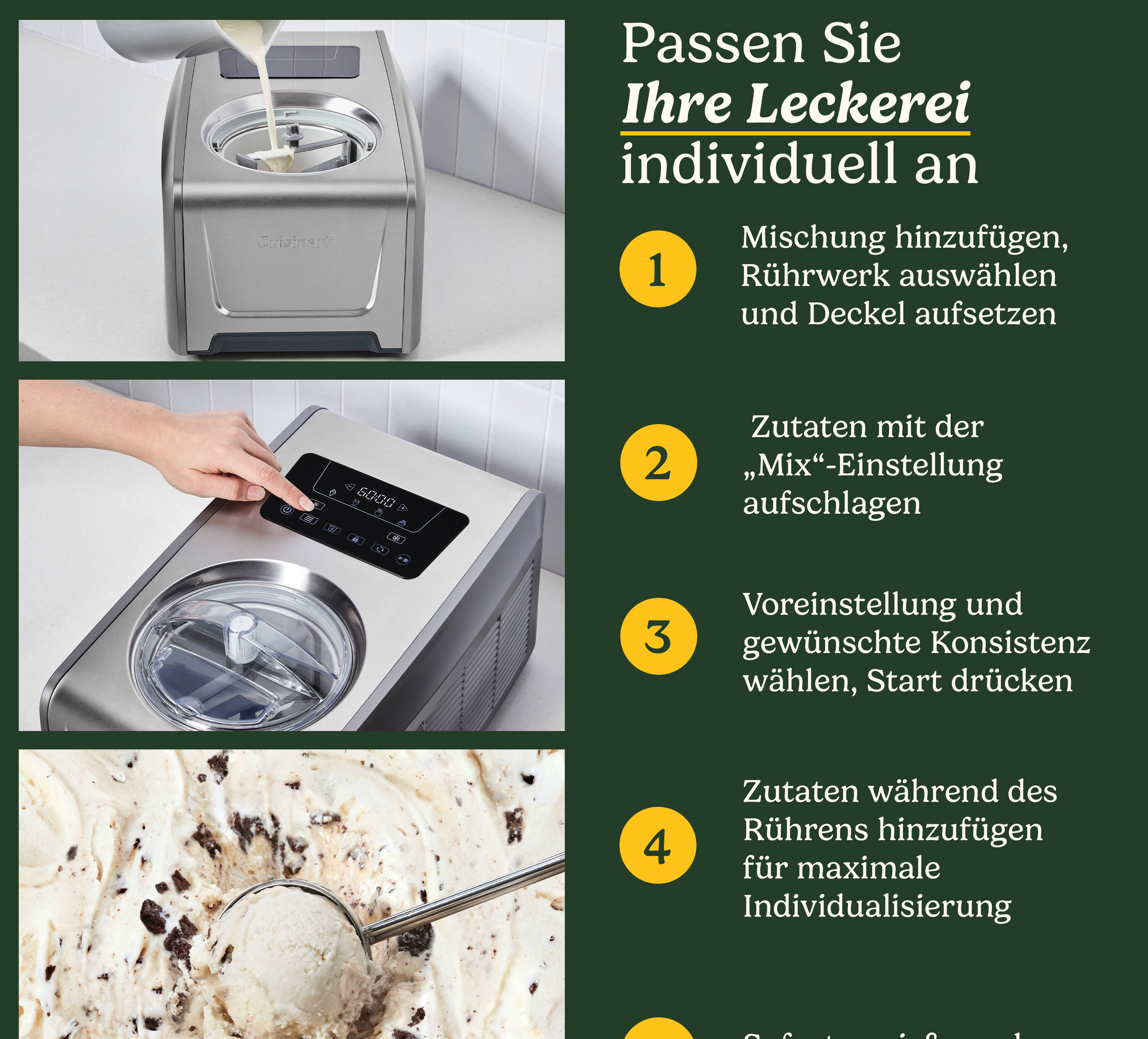 Eis- und Sorbetmaschine Freeze Ease Pro